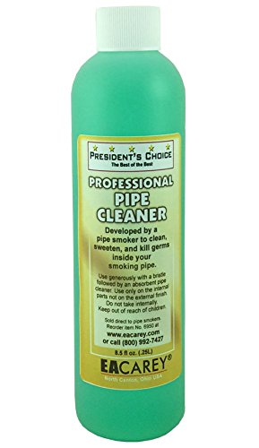 Book Cover EA Carey Professional Clean & Cure Pipe Cleaner & Sweetener 8.5 oz Bottle