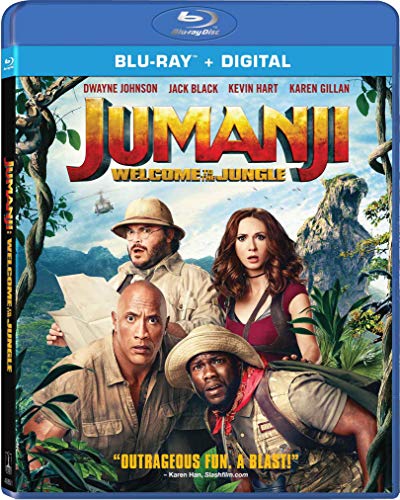 Book Cover Jumanji: Welcome to the Jungle [Blu-ray]