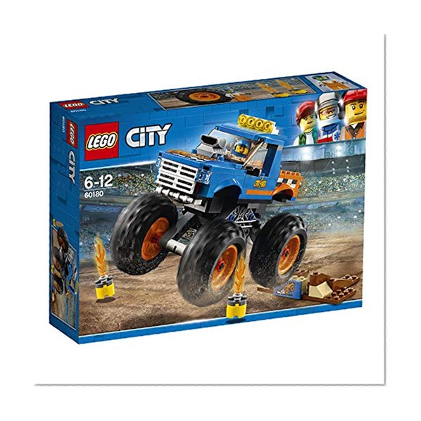 LEGO City - Le Monster Truck - 60180 - Jeu de Construction