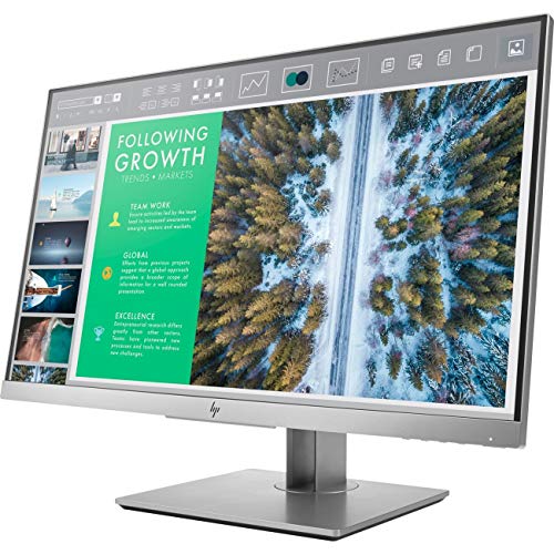 HP EliteDisplay E243 | 24" Monitor | HD IPS Screen | Silver | 1FH47A8
