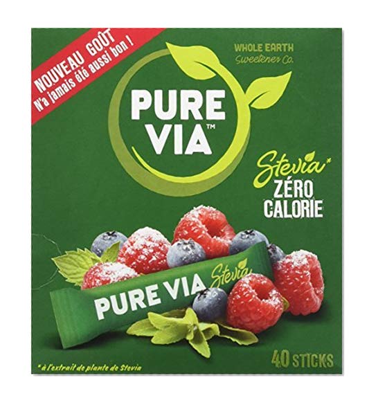 Pure Via Boîte de 40 Sticks 60 g - Lot de 4