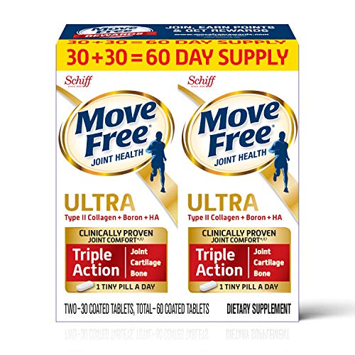 Book Cover Move Free Advanced Ultra Triple Action Joint Supplement, 60 Count
