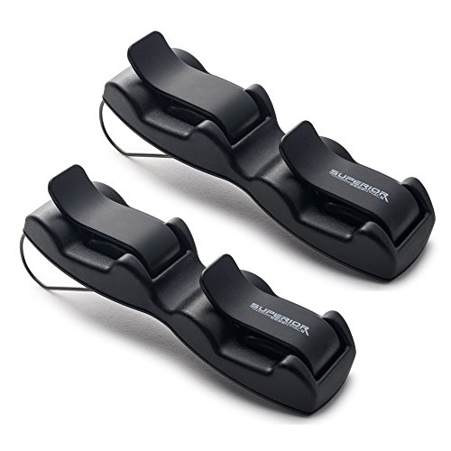 Superior Essentials Double Sunglasses Clip (2 Pack)
