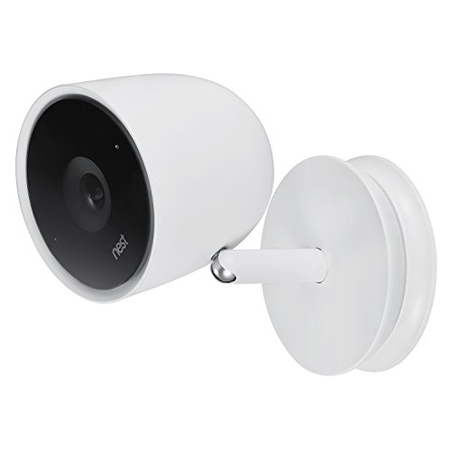 Wall Mount for Nest Cam IQ indoor â€“ Mount Your Nest Cam IQ indoor with Screws onto Any Wall or Use The Strong Magnet to Mount The Camera onto Any Metallic Surface â€“ by Wasserstein