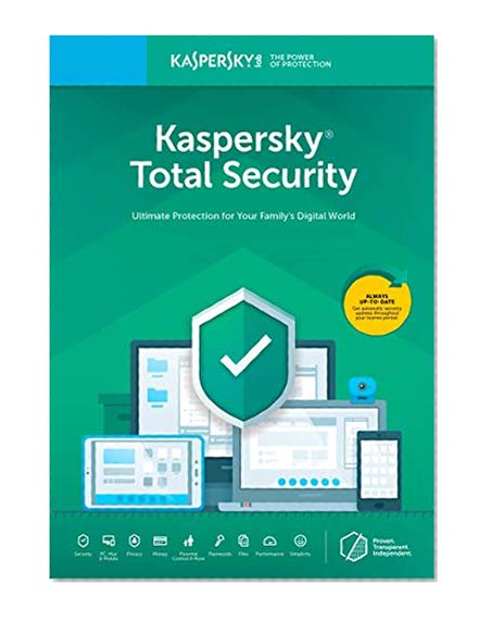 Book Cover Kaspersky Total Security 2018 | 5 Device | 1 Year [Key Code]