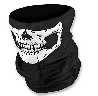 Abigael Masque pour le visage et le cou pour moto, G