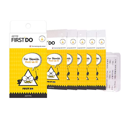 Book Cover ARTPE FIRST DO SPOT MASTER PATCH, 10 Patches - Hydrocolloid Bandages Acne Spot Treatment, Absorbing Microneedle Spot Dot, Drug-free Non-drying, Helps Blemishes Clear for Troubled Skin