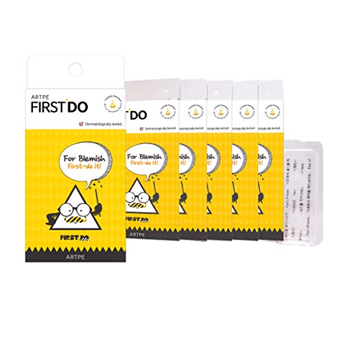 ARTPE FIRST DO SPOT MASTER PATCH, 10 Patches - Hydrocolloid Bandages Acne Spot Treatment, Absorbing Microneedle Spot Dot, Drug-free Non-drying, Helps Blemishes Clear for Troubled Skin