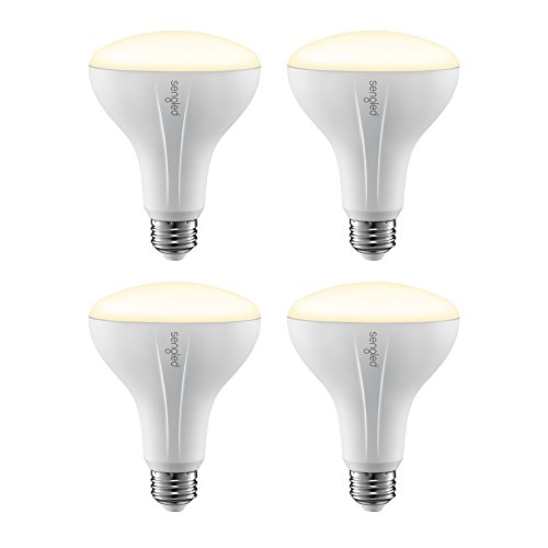 Book Cover Sengled Smart LED Soft White BR30 Bulb, Hub Required, 2700K 65W Equivalent, Works with Alexa, Google Assistant & SmartThings, 4 Pack