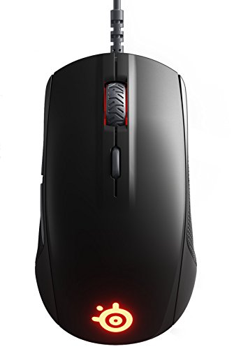 SteelSeries Rival 110 Gaming Mouse - 7,200 CPI TrueMove1 Optical Sensor - Lightweight Design - RGB Lighting