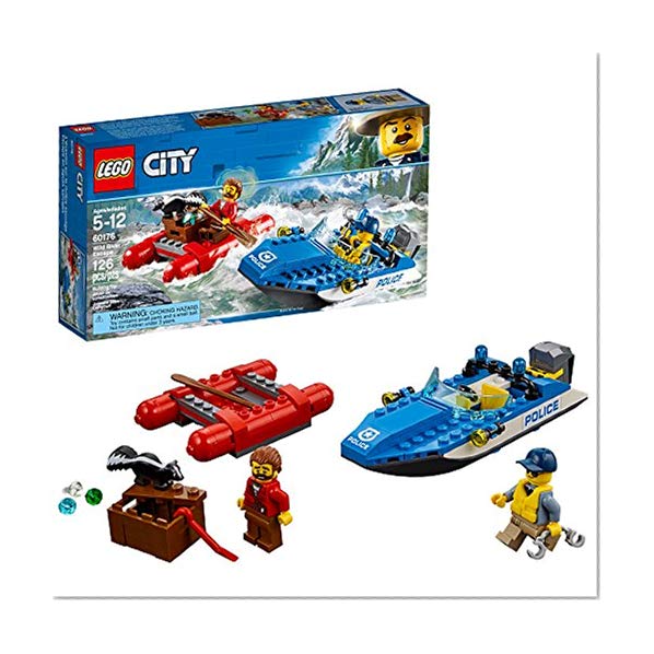 Book Cover LEGO City Wild River Escape 60176 Building Kit (126 Piece)