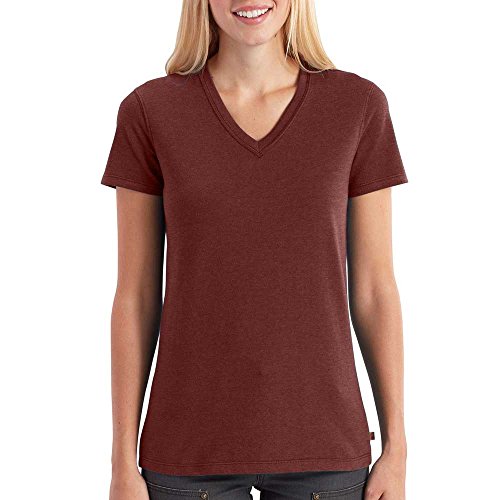 Carhartt Women's Lockhart Short Sleeve Vneck Tshirt