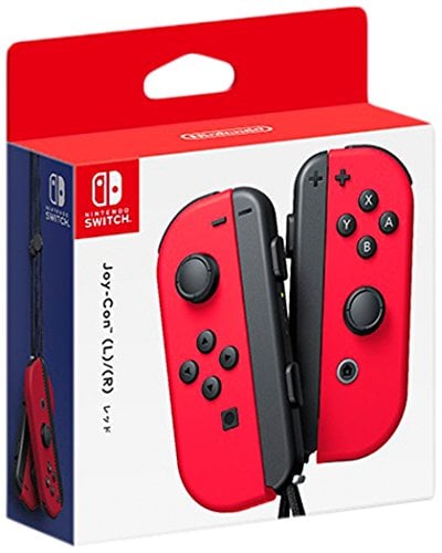 Book Cover Joy-Con (L) / (R) Red (Japan Import)
