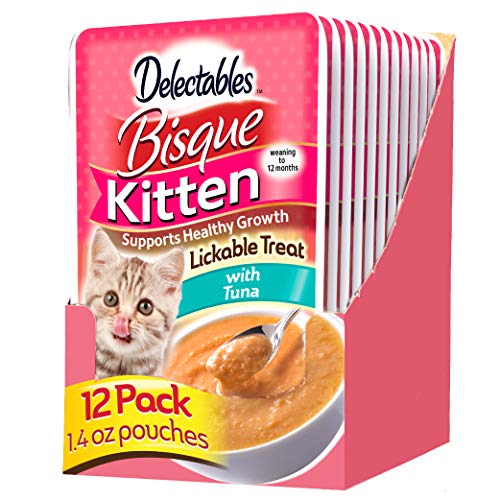 Delectables Bisque Kitten Lickable Wet Cat Treats - Tuna