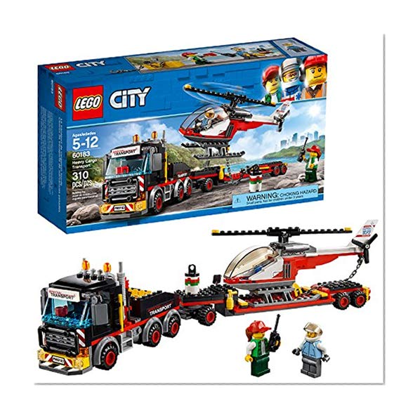 Book Cover LEGO City Heavy Cargo Transport 60183 Building Kit (310 Piece)