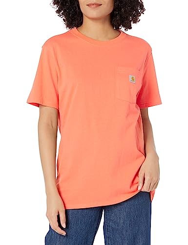 Carhartt Women's Loose Fit Heavyweight Short-Sleeve Pocket T-Shirt (Closeout)