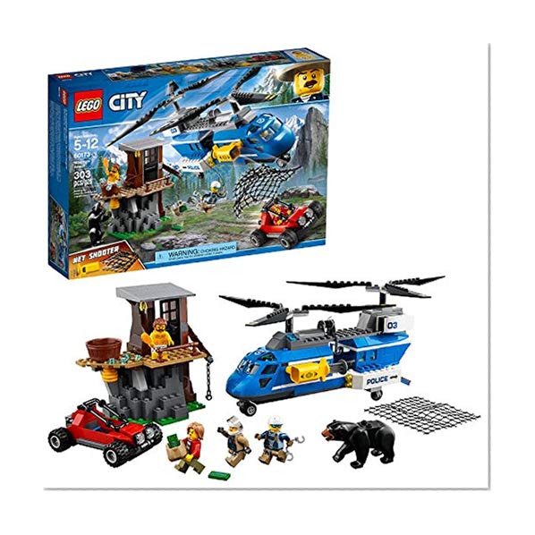 Book Cover LEGO City Mountain Arrest 60173 Building Kit (303 Piece)