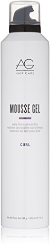 Book Cover AG Care Curl Mousse Gel Extra-Firm Curl Retention, 10 oz