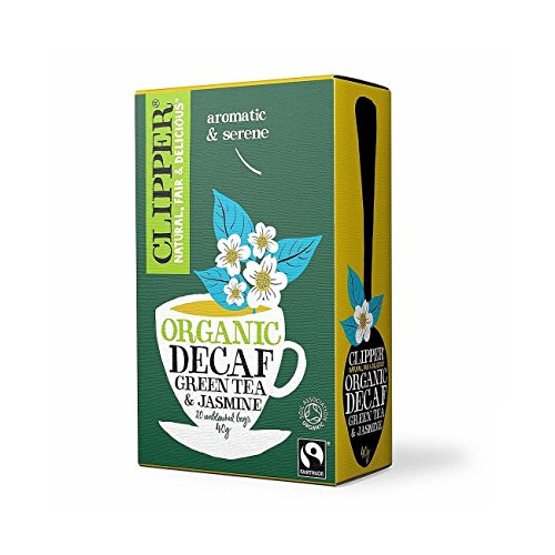 Book Cover Clipper Green Decaf Tea & Jasmine - Organic 20 Bags