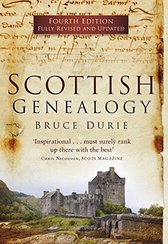 Book Cover Scottish Genealogy