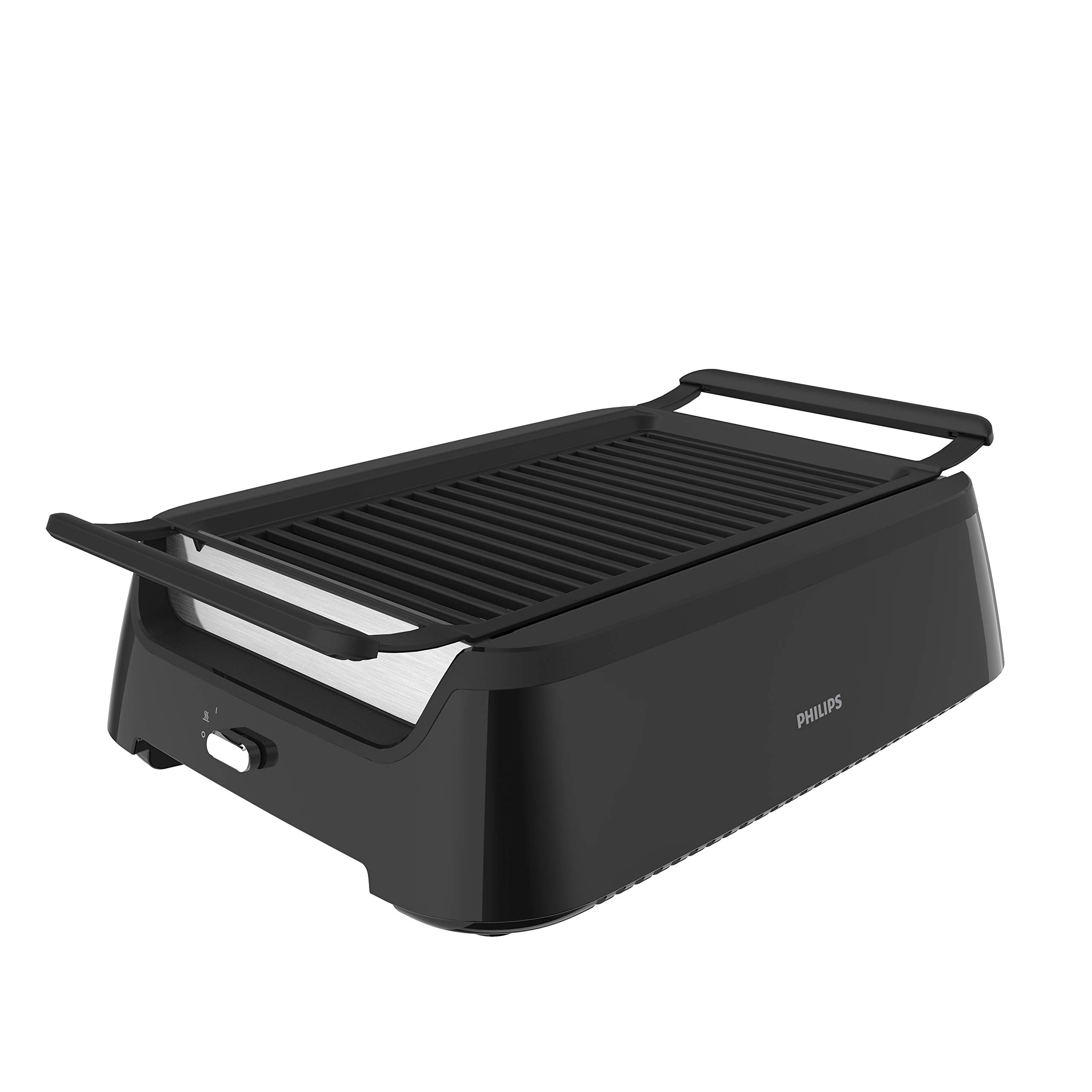Philips HD6371/94 Smoke-less Indoor Grill, Black