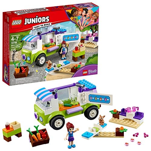 Book Cover LEGO Juniors/4+ Mia's Organic Food Market 10749 Building Kit (115 Piece)