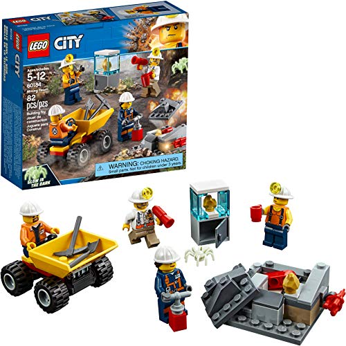 Book Cover LEGO City Mining Team 60184 Building Kit (82 Piece) (Discontinued by Manufacturer)