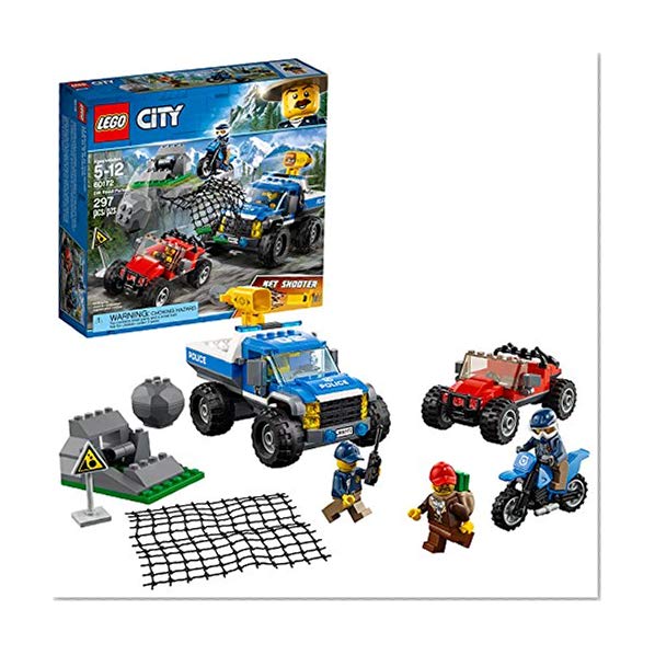 Book Cover LEGO City Dirt Road Pursuit 60172 Building Kit (297 Piece)