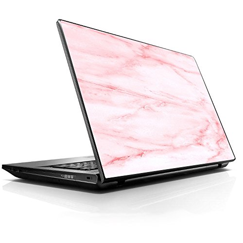 15 15.6 inch Laptop Notebook Skin Vinyl Sticker Cover Decal Fits 13.3" 14" 15.6" 16" HP Lenovo Apple Mac Dell Compaq Asus Acer/Rose Pink Marble Pattern