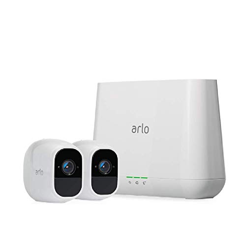 Book Cover Arlo VMS4230P-100NAS Pro 2 - Wireless Home Security Camera System with Siren, Rechargeable, Night Vision, Indoor/Outdoor, 1080p, 2-Way Audio, Wall Mount, Cloud Storage Included, 2 Camera Kit