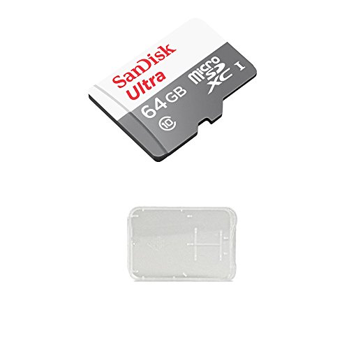 Professional Ultra SanDisk 64GB for GoPro Hero 5 Black/Silver/Session MicroSDXC Card with Custom Hi-Speed, Lossless Format! (UHS-1 Class 10 Certified 48MB/s) + Jewel Case for Easy Storage