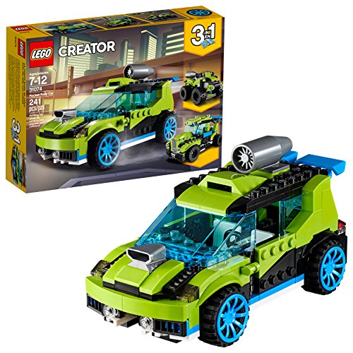 LEGO Creator 3in1 Rocket Rally Car 31074 Building Kit (241 Pieces) (Discontinued by Manufacturer)