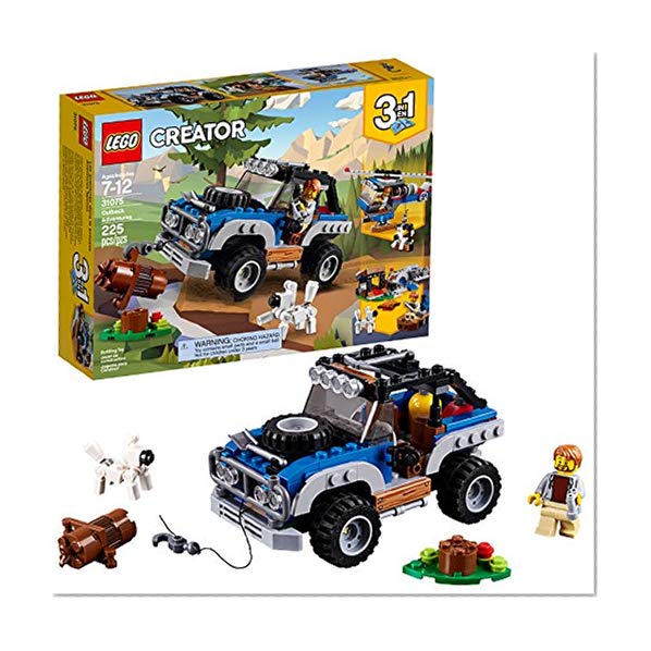 Book Cover LEGO Creator 3in1 Outback Adventures 31075 Building Kit (225 Piece)