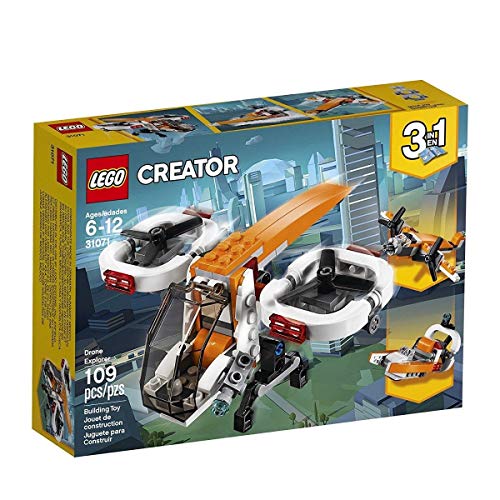 LEGO Creator 3in1 Drone Explorer 31071 Building Kit (109 Pieces) (Discontinued by Manufacturer)