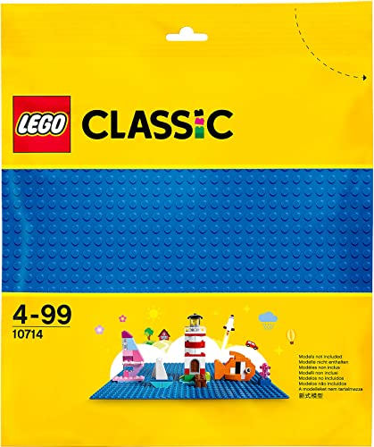 Book Cover LEGO Classic Blue Baseplate 10714 Building Kit (1 Piece)
