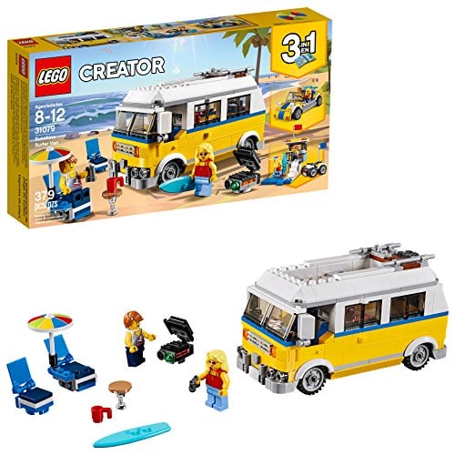 Book Cover LEGO Creator 3in1 Sunshine Surfer Van 31079 Building Kit (379 Piece)