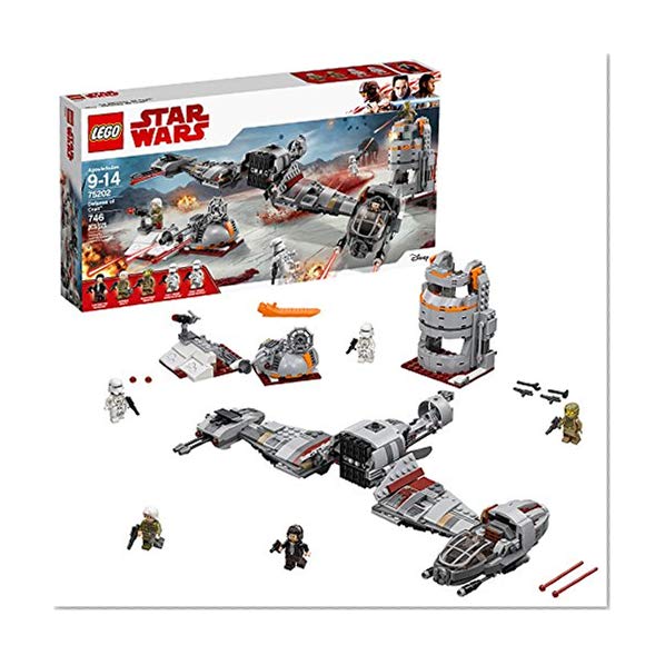 Book Cover LEGO Star Wars: The Last Jedi Defense of Crait 75202 Building Kit (746 Piece)