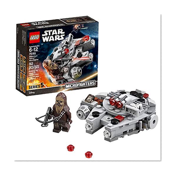 Book Cover LEGO Star Wars Millennium Falcon Microfighter 75193 Building Kit (92 Piece)
