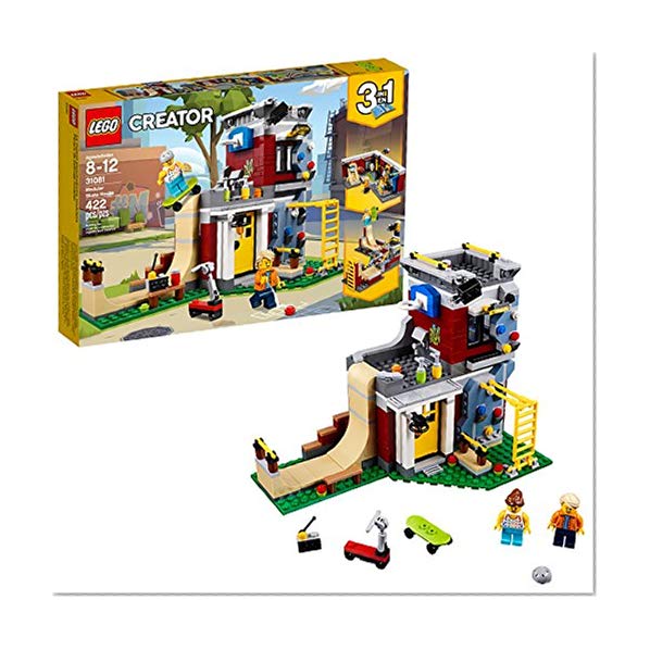 LEGO Creator 3in1 Modular Skate House 31081 Building Kit (422 Piece)