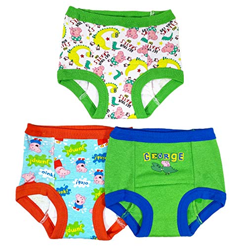 Peppa Pig Toddler 3pk Potty Training Pant, Peppa BOY Multi