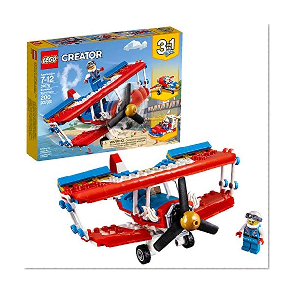 Book Cover LEGO Creator 3in1 Daredevil Stunt Plane 31076 Building Kit (200 Piece)