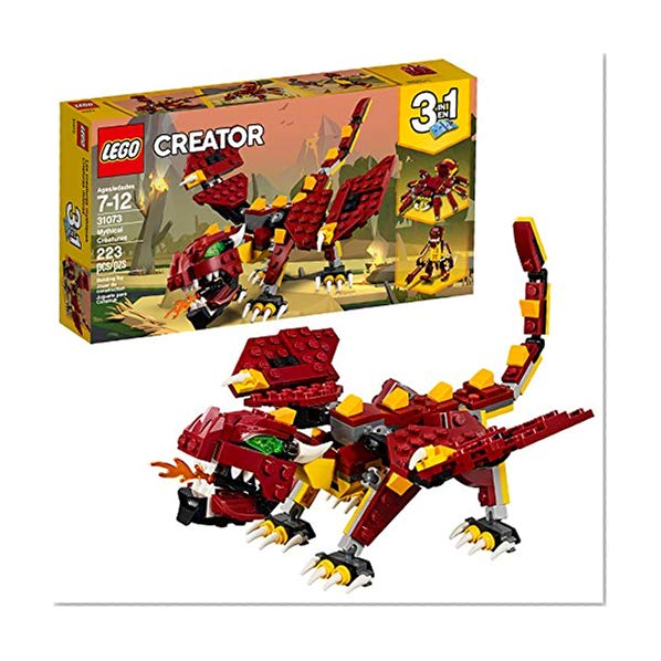 Book Cover LEGO Creator 3in1 Mythical Creatures 31073 Building Kit (223 Piece)