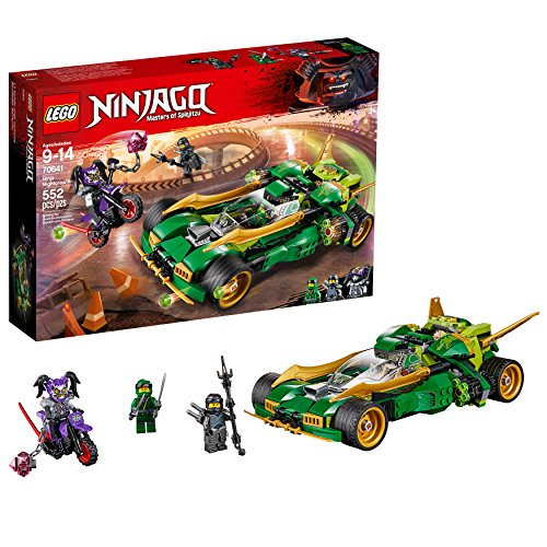 Book Cover LEGO NINJAGO Ninja Nightcrawler 70641 Building Kit (552 Pieces) (Discontinued by Manufacturer)