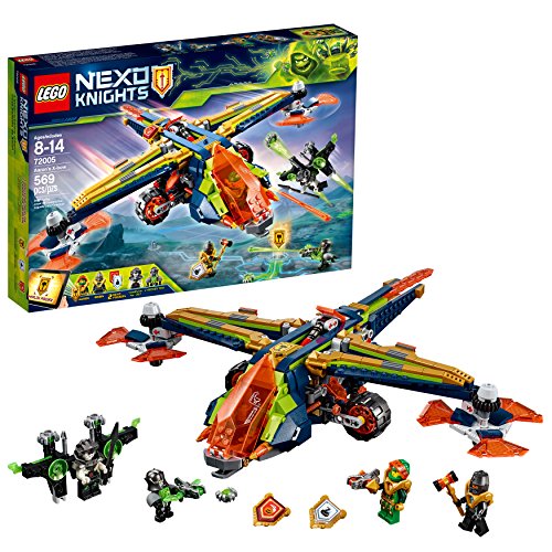 Book Cover LEGO NEXO KNIGHTS Aaron's X-bow 72005 Building Kit (569 Piece)