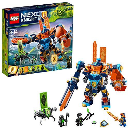 Book Cover LEGO NEXO KNIGHTS Tech Wizard Showdown 72004 Building Kit (506 Piece)