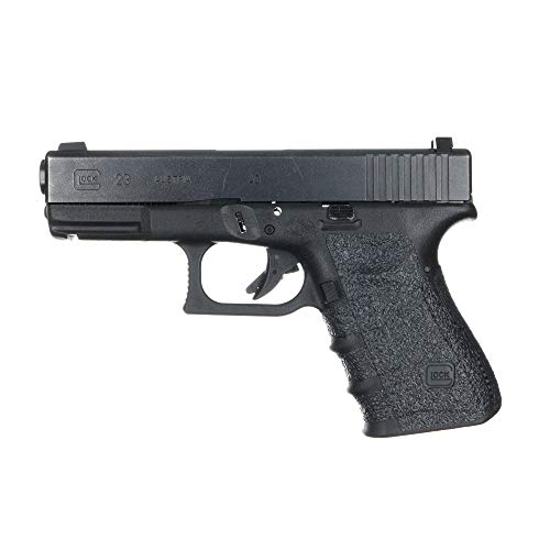 TALON GRIPS Adhesive Pistol Grip Compatible with Glock 19, 23, 25, 32, 38 – Made in The USA – Gen 5 No Backstrap - Rubber Black
