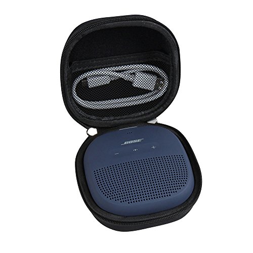 Hermitshell Hard EVA Travel Black Case Fits Bose SoundLink Micro Bluetooth Speaker