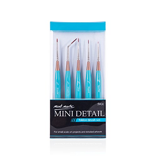 Mont Marte Mini Detail Brush Set 5pce