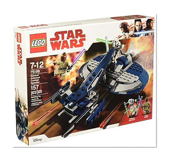 Book Cover LEGO Star Wars: The Clone Wars General Grievous' Combat Speeder 75199 Building Kit (157 Piece)