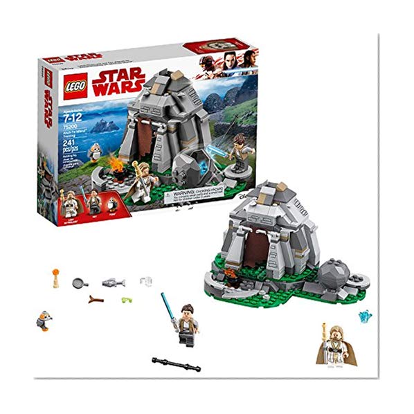 Book Cover LEGO Star Wars: The Last Jedi Ahch-To Island Training 75200 Building Kit (241 Piece)
